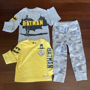 GAP Boy’s DC Batman Justice League Bundle Lot size 4